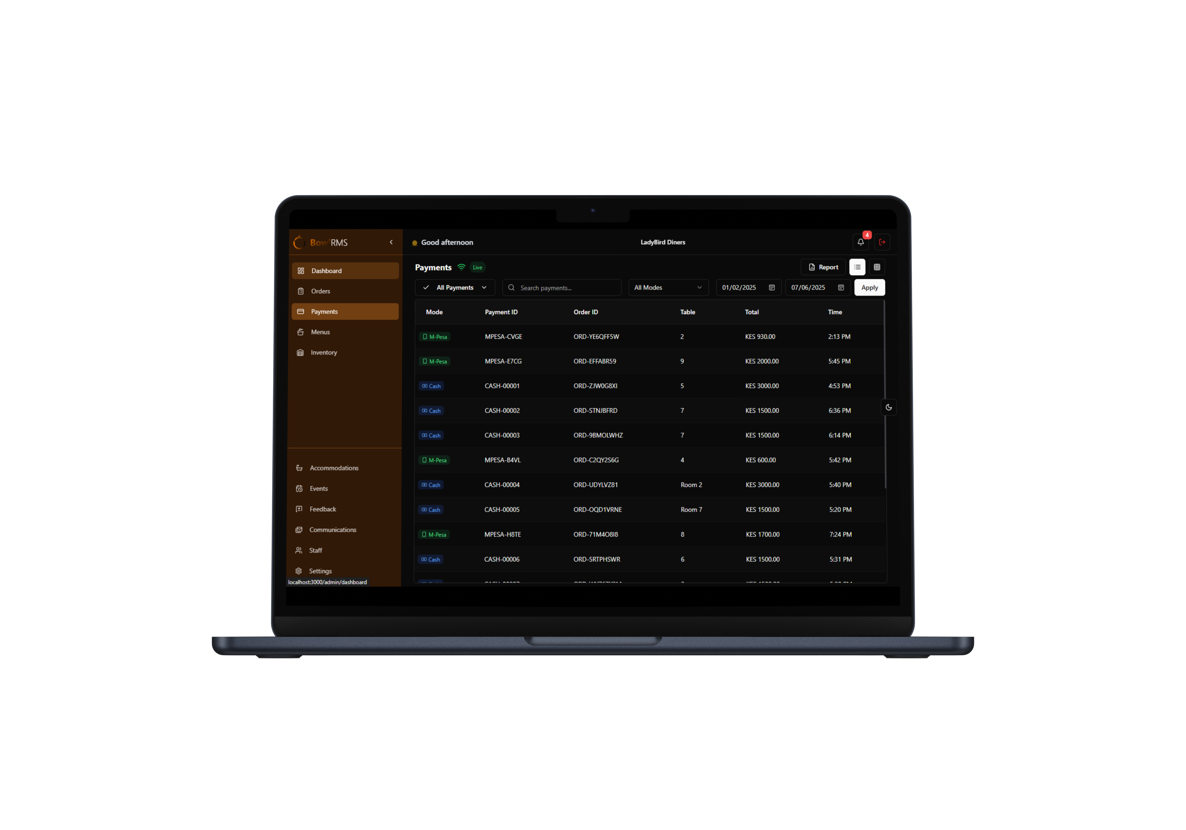 Payments Integration